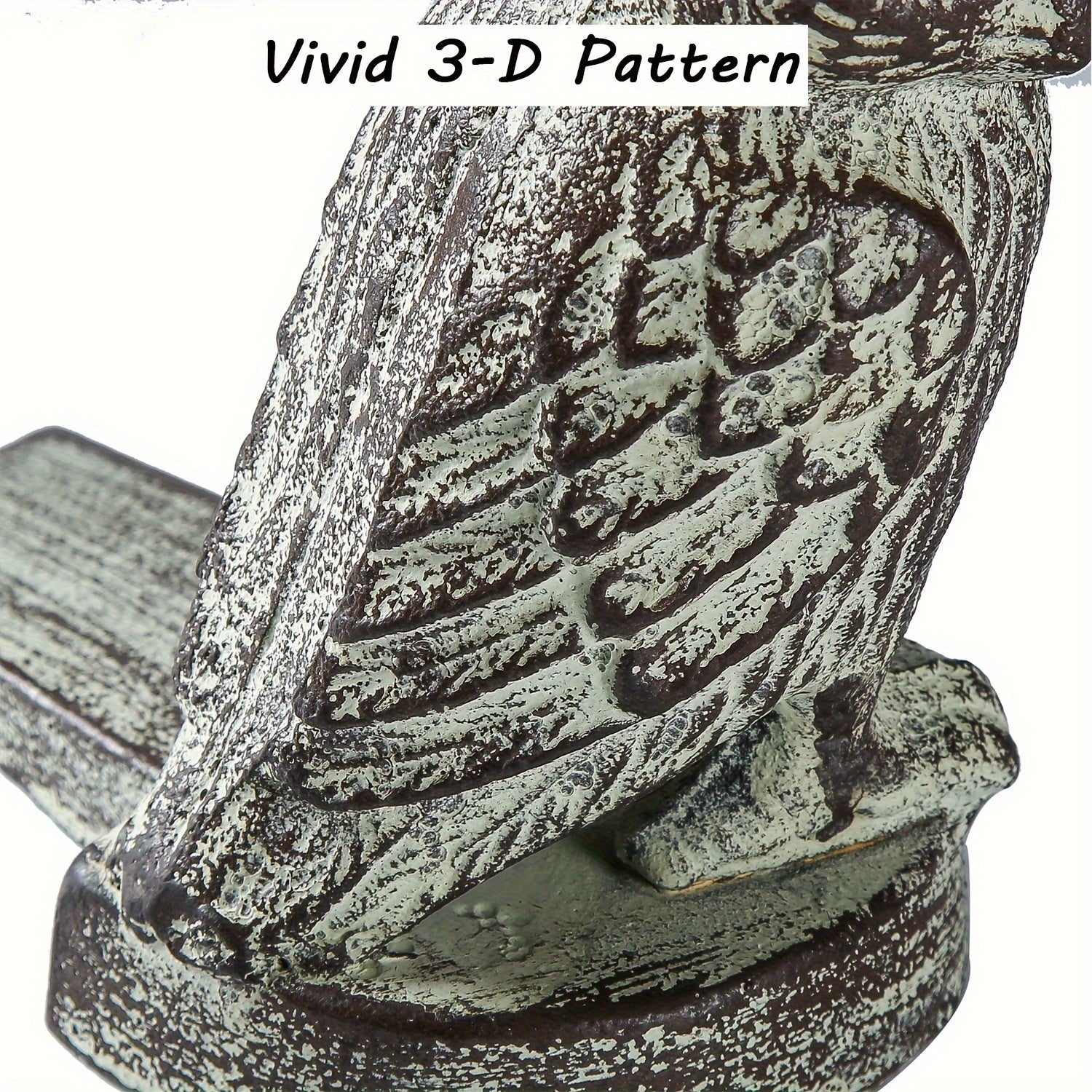 Vintage Owl Cast Iron Door Stopper - Heavy Duty Metal, Rustic Home Decor for Bottom of Doors